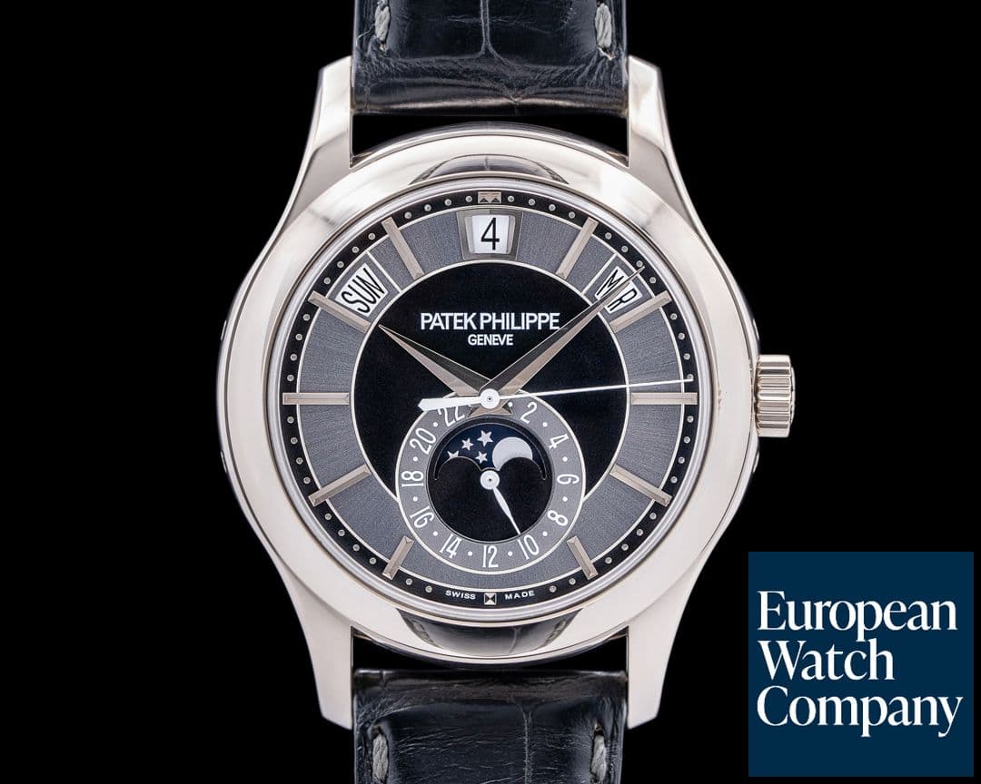 Image of Patek Philippe Annual Calendar 18K White Gold Rhodium Dial