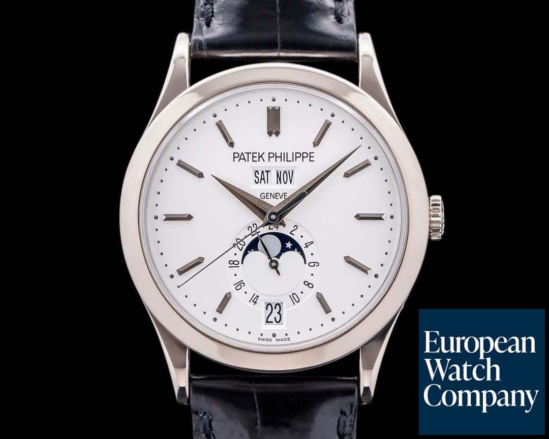Image of Patek Philippe Annual Calendar 5396G 18K White Gold Silver Dial