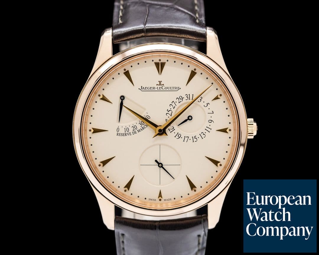 Image of Jaeger LeCoultre Master Ultra Thin Réserve de Marche 18K Rose Gold