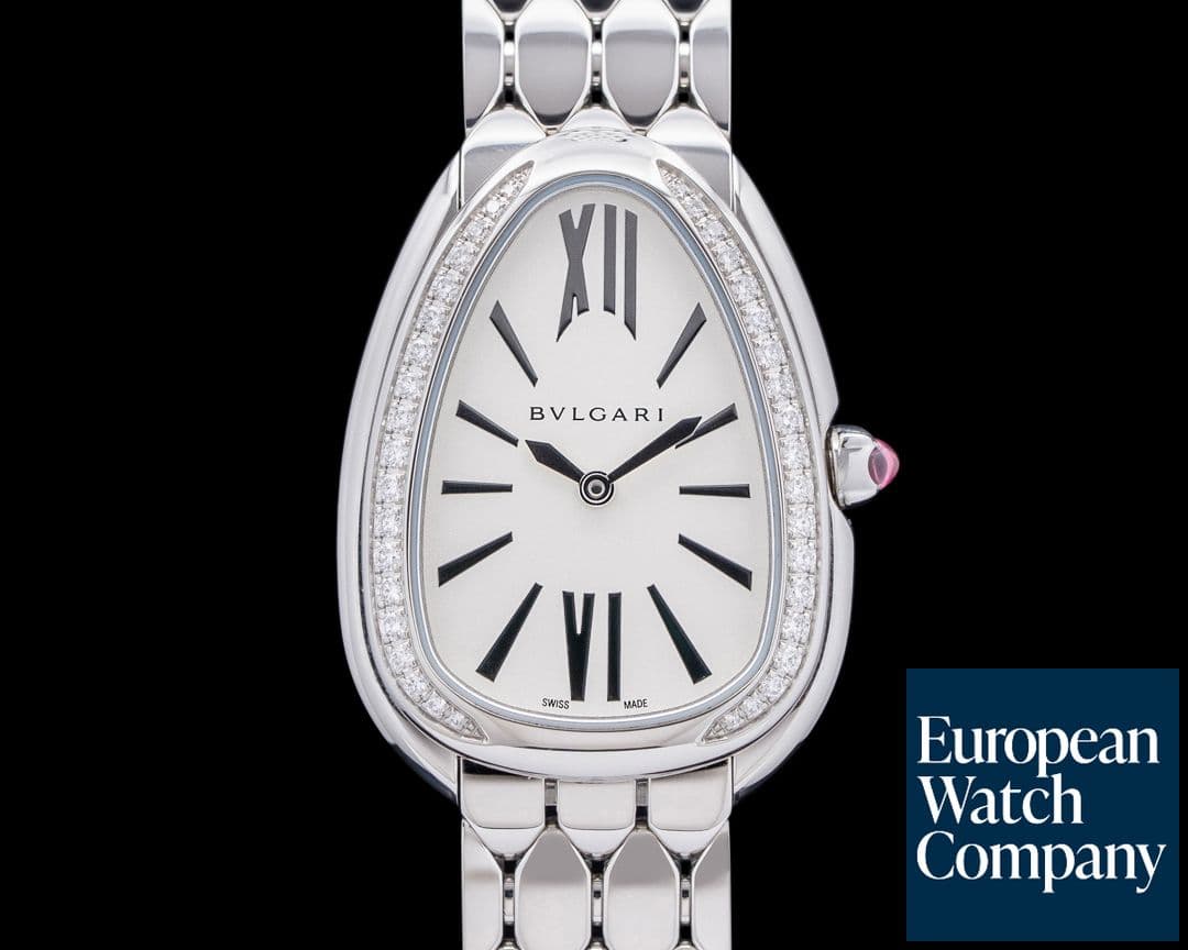 Image of Bulgari Serpenti Seduttori 33MM SS White Dial