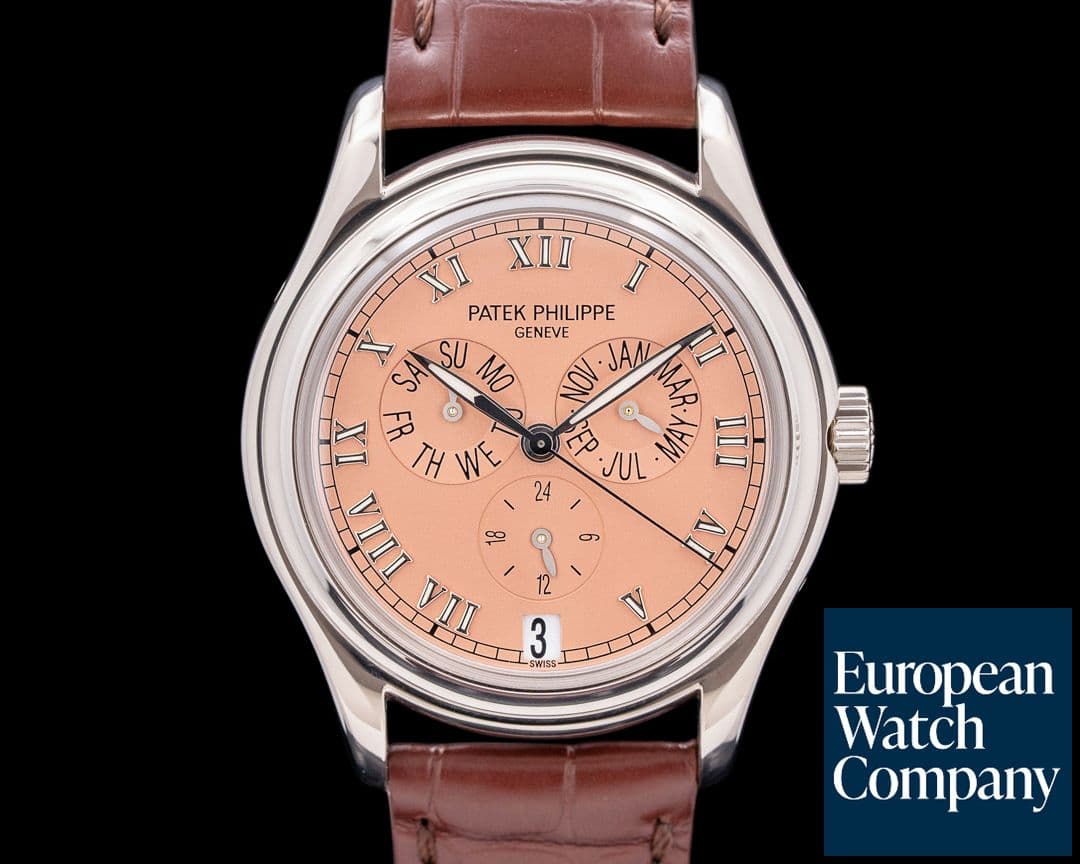 Image of Patek Philippe Annual Calendar 5035G 18K White Gold Salmon Dial