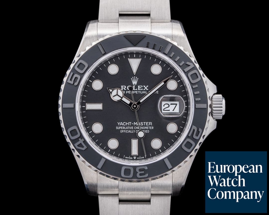 Image of Rolex 226627 Yacht Master Titanium Black Dial