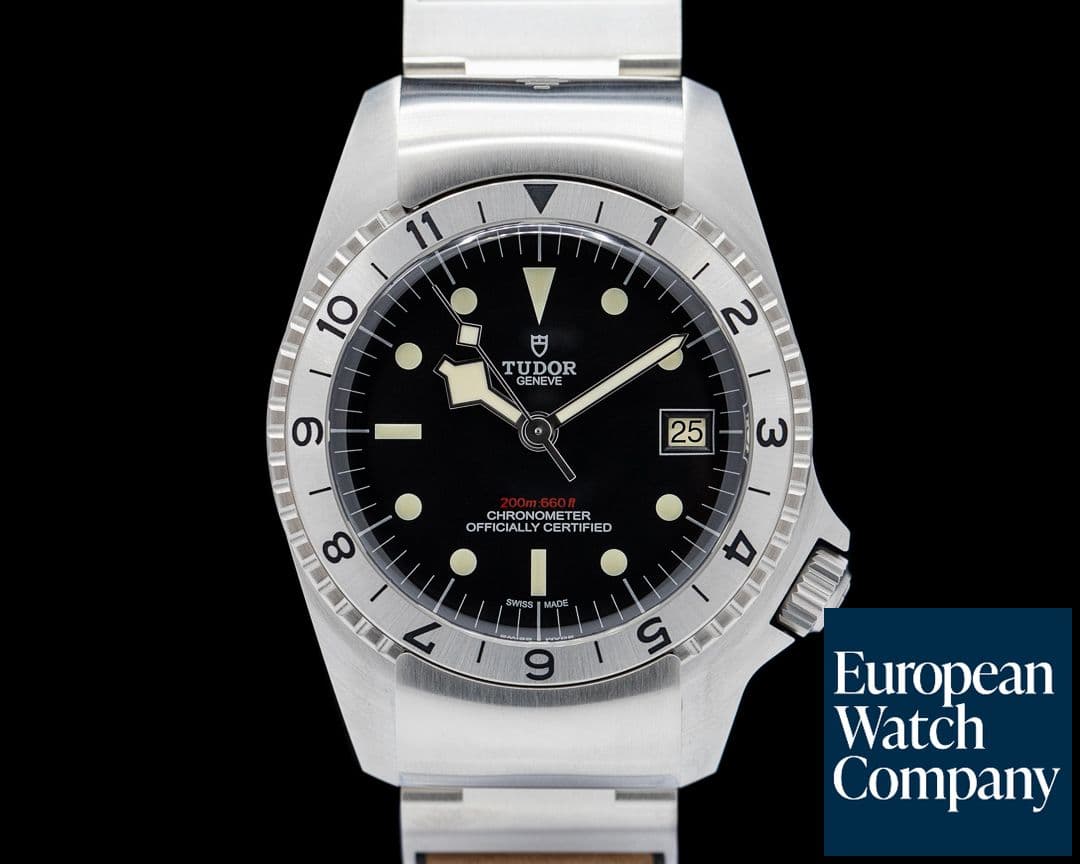 Image of Tudor Heritage Black Bay P01 SS Black Dial