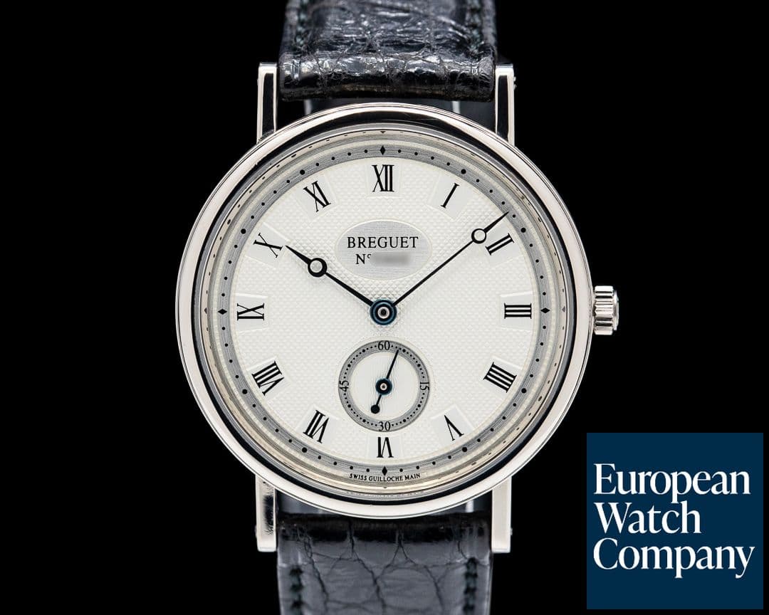 Image of Breguet 3910BB Classique 18K White Gold Silver Dial