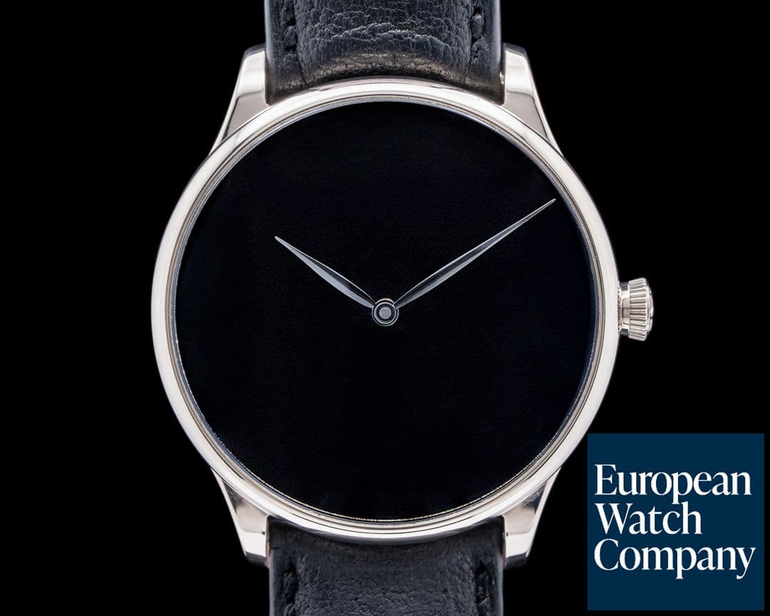 Image of H. Moser and Cie. Venturer Concept 18K White Gold Vantablack Dial