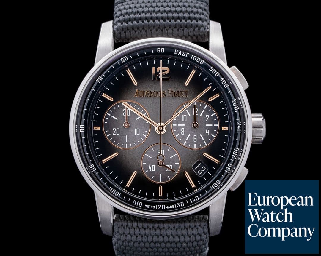 Image of Audemars Piguet Code 11:59 Chronograph 18K WG / RG Smoked Gray Dial