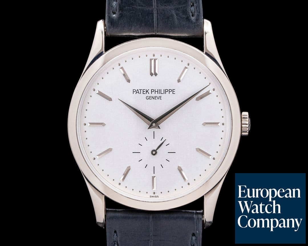 Image of Patek Philippe Calatrava 18K White Gold Manual Wind