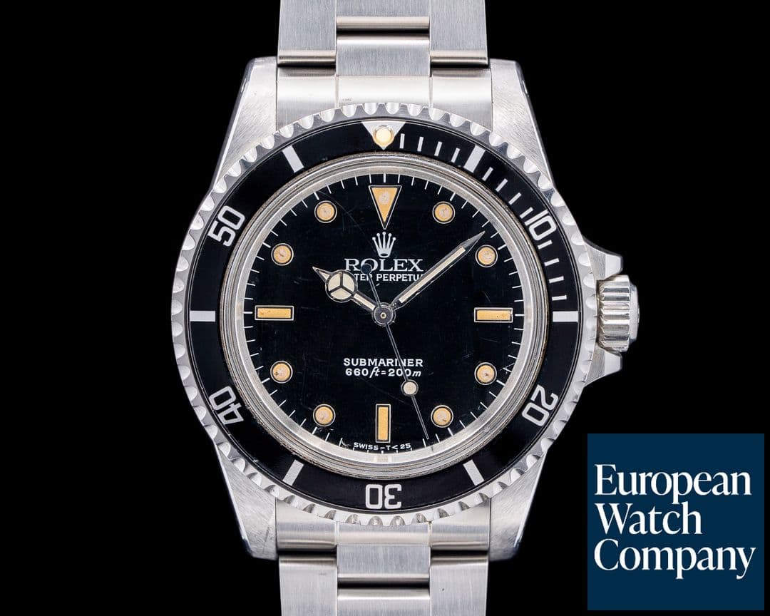 Image of Rolex Submariner 5513 Gloss Dial C. 1988