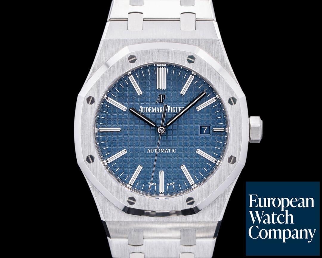 Image of Audemars Piguet Royal Oak 15400ST SS Blue Dial