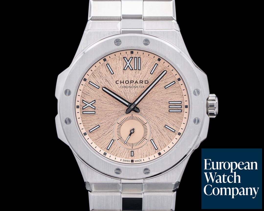 Image of Chopard Alpine Eagle XPS LUC SS Salmon Dial