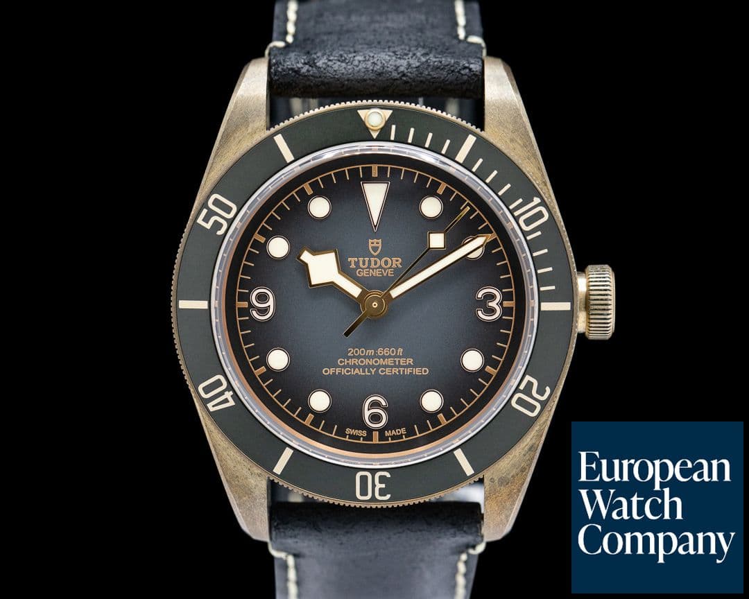 Image of Tudor Heritage Black Bay Bronze Slate Gray Dial