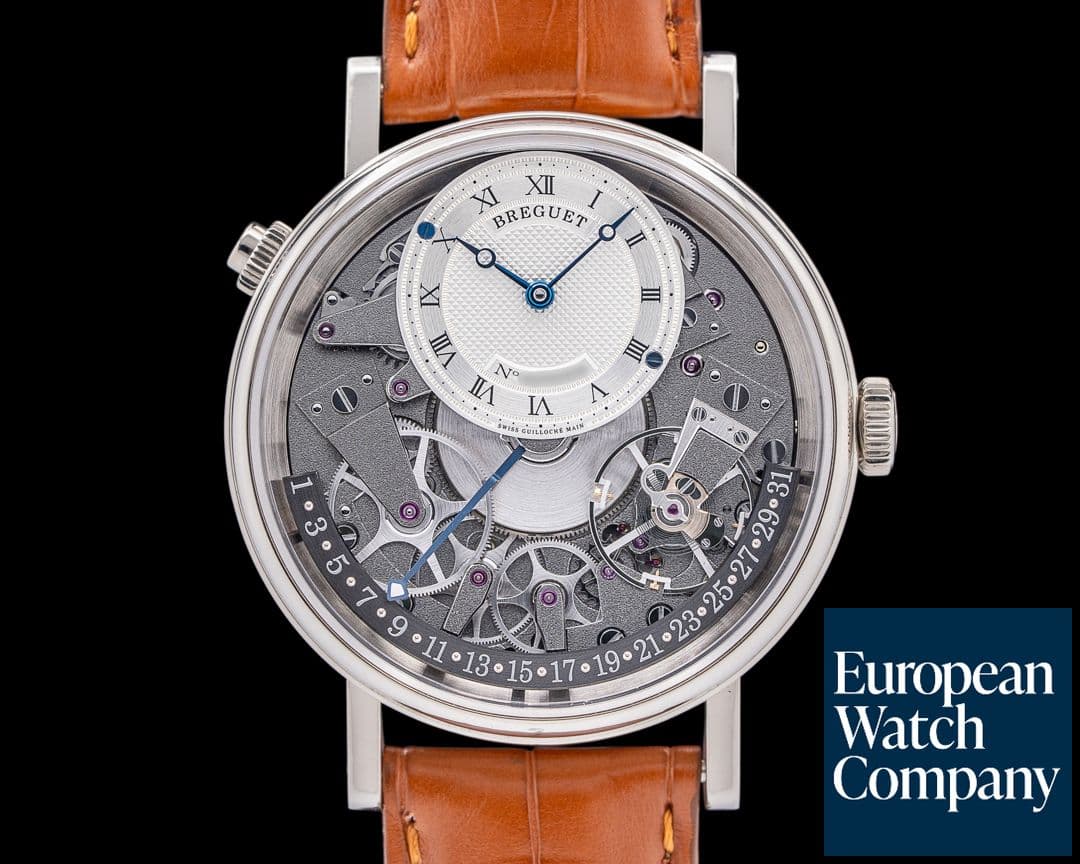 Image of Breguet La Tradition 7957 Quantieme Retrograde 18K White Gold