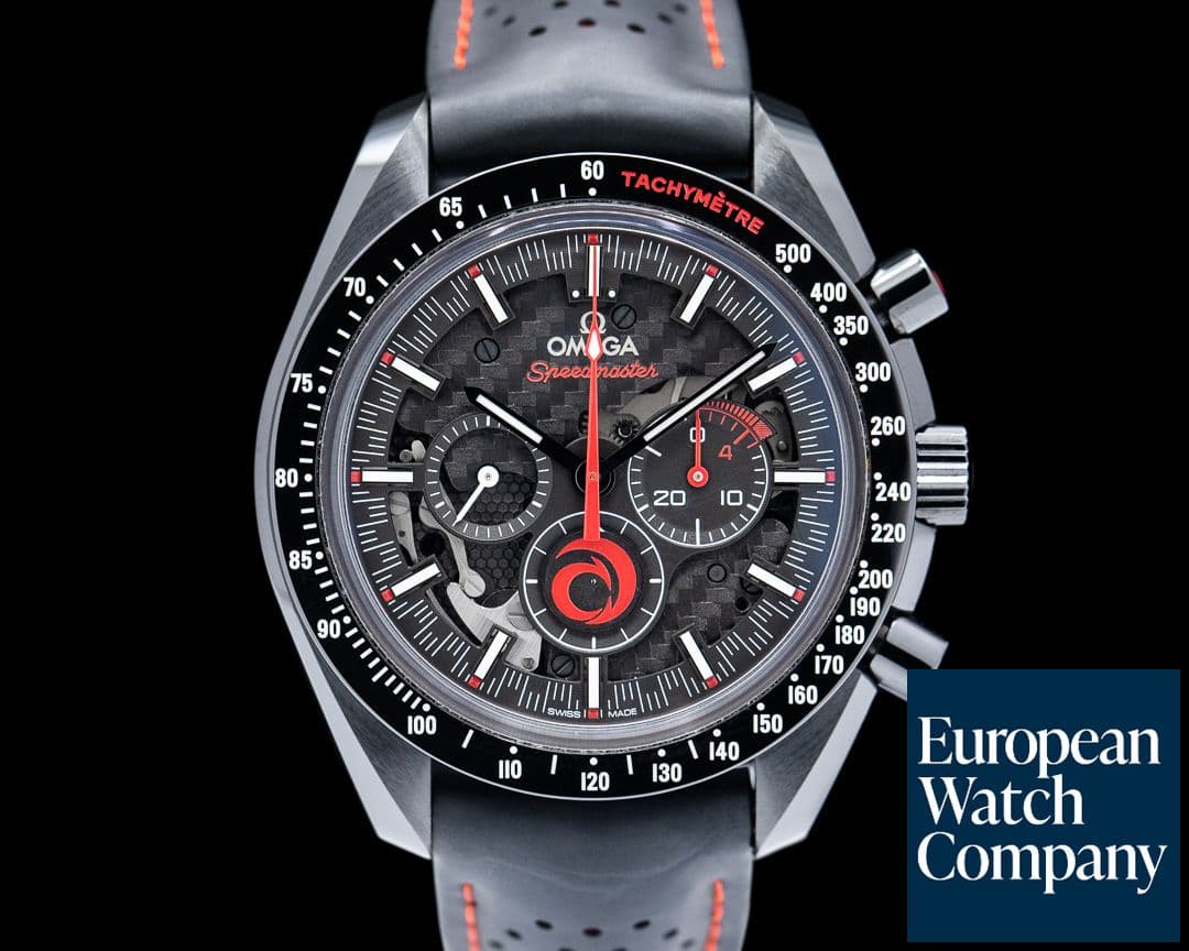 Image of Omega Dark Side of the Moon "Alinghi" Ceramic Carbon Dial