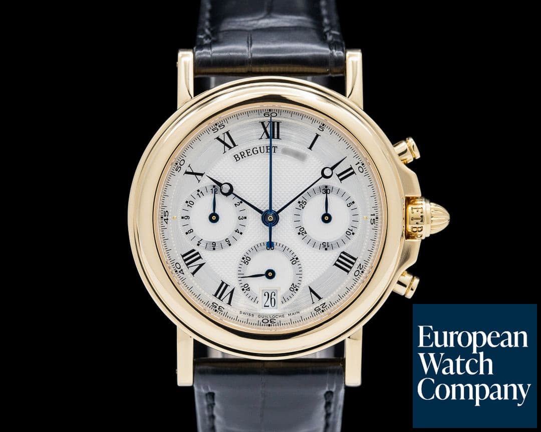 Image of Breguet Marine Chronograph 18K Yellow Gold