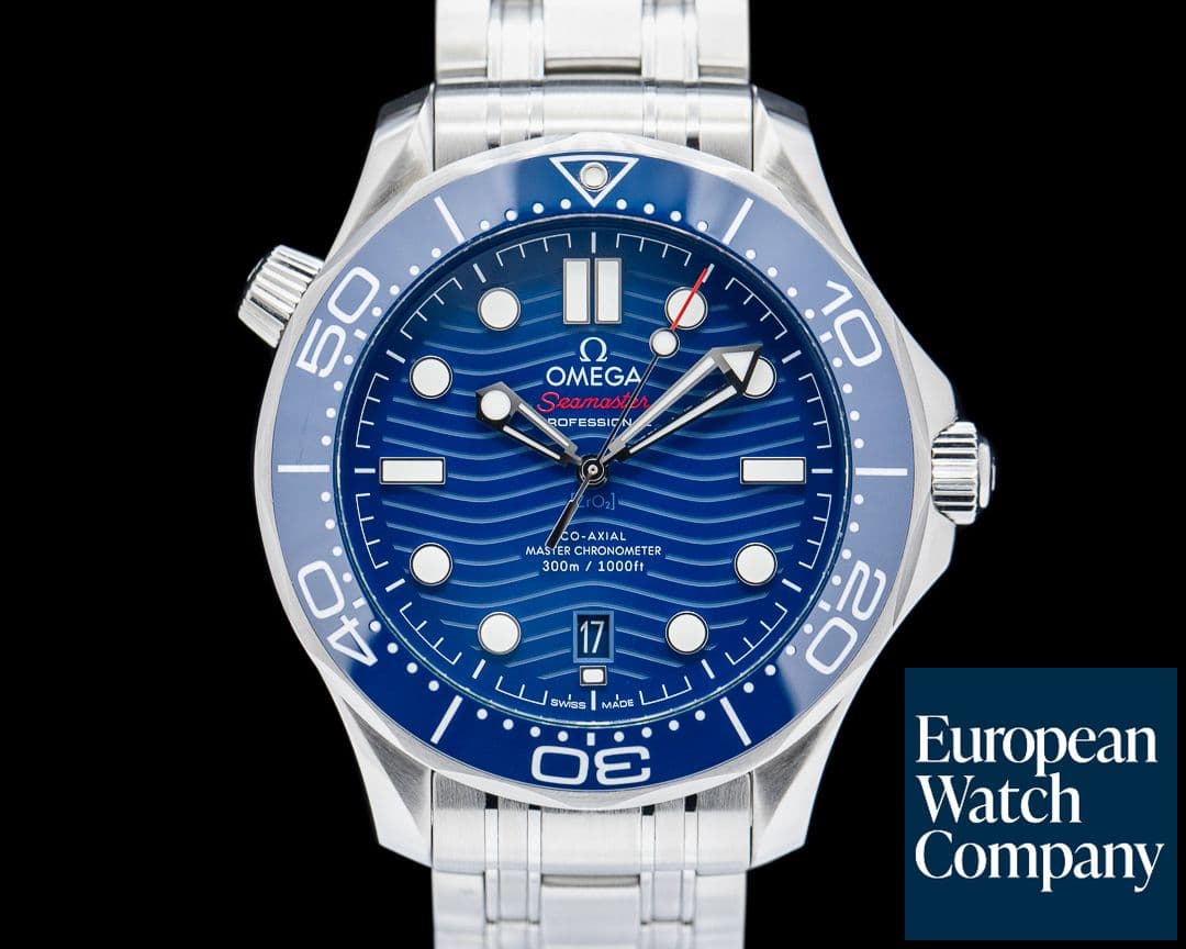 Image of Omega Seamaster Diver 300M 42MM SS Blue Dial