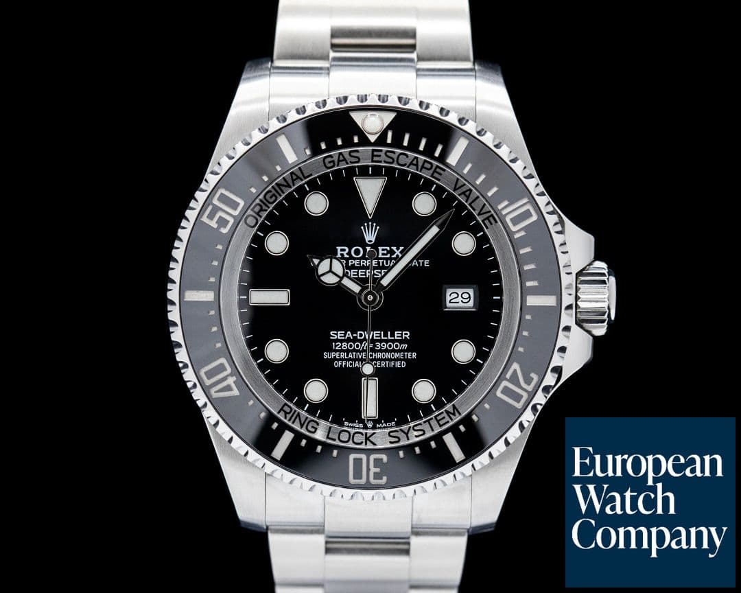 Image of Rolex 126660 Sea Dweller Deep Sea SS Black Dial