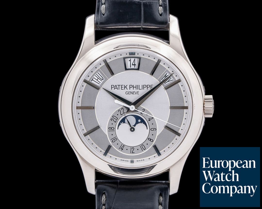 Image of Patek Philippe Annual Calendar 5205G 18K White Gold Silver Dial