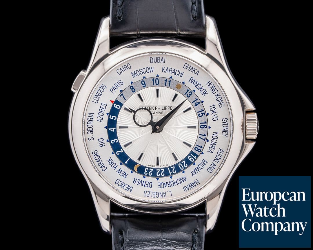 Image of Patek Philippe World Time 5130G 18K White Gold