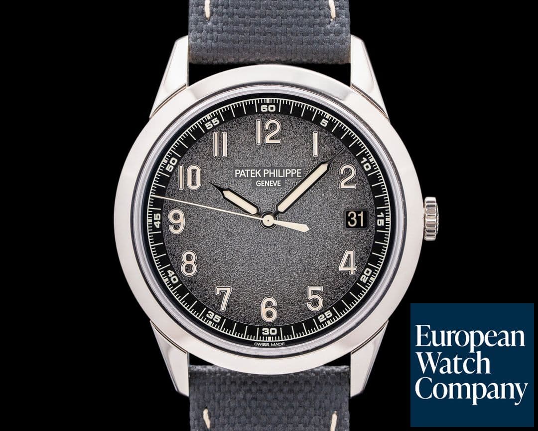 Image of Patek Philippe Calatrava 5226G 18K White Gold Charcoal Gray Dial