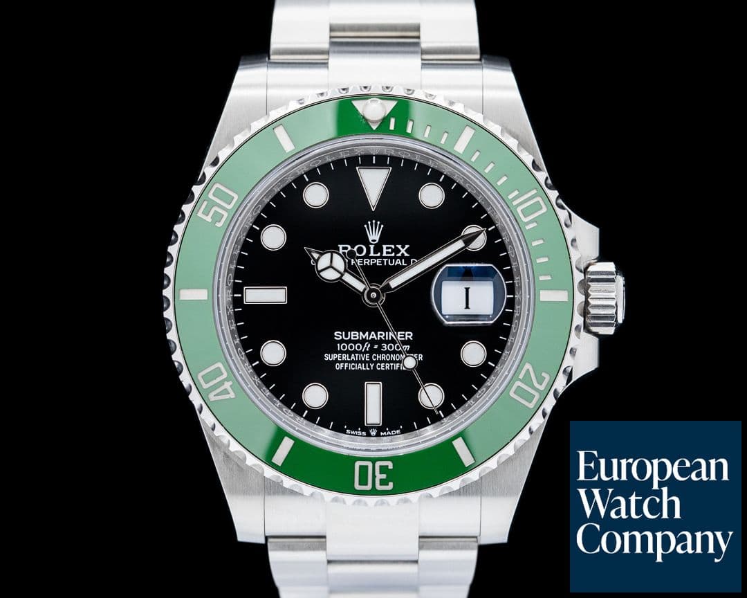 Image of Rolex Submariner Date 126610LV "Kermit" SS Black Dial 2024