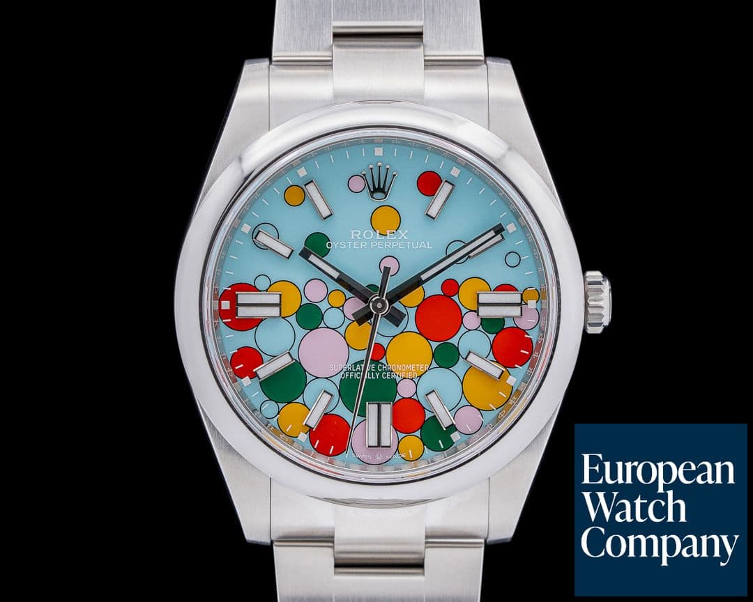 Image of Rolex Oyster Perpetual SS Celebration Dial 41MM DISCONTINUED
