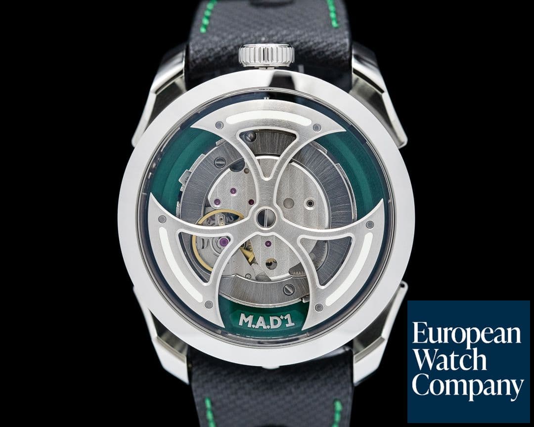 Image of MB&F M.A.D 1 SS Green Dial