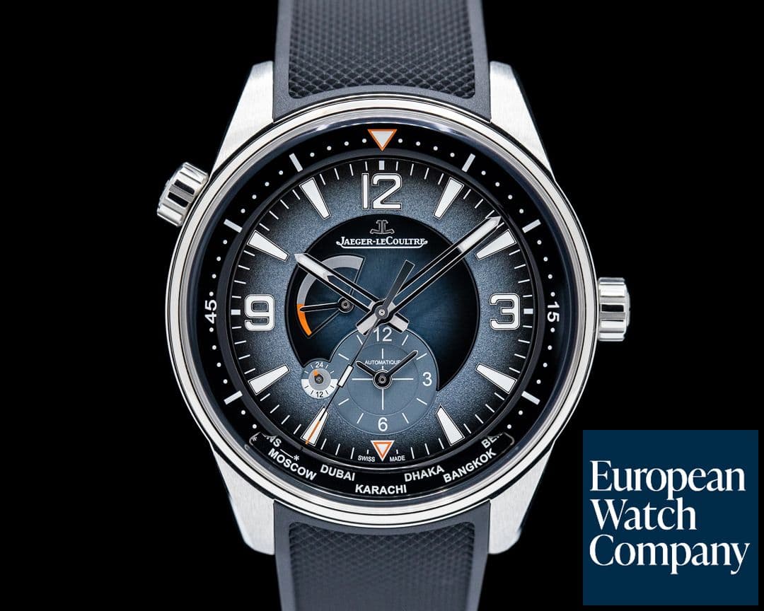 Image of Jaeger LeCoultre Polaris Geographic SS Gray Dial