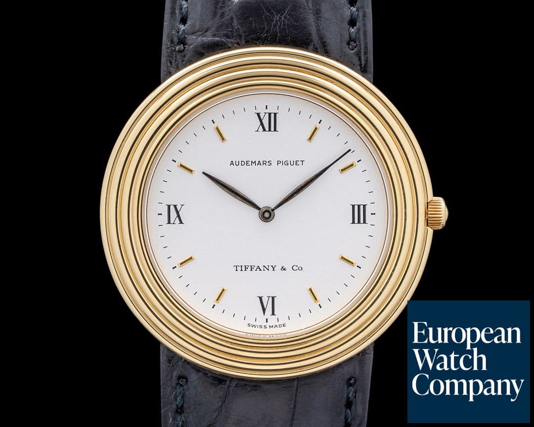 Image of Audemars Piguet Disco Volante 18K Yellow Gold "Tiffany & Co" RARE