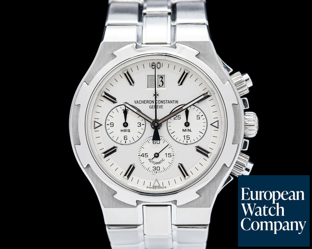 Image of Vacheron Constantin 49140 Overseas Chronograph SS Silver Dial