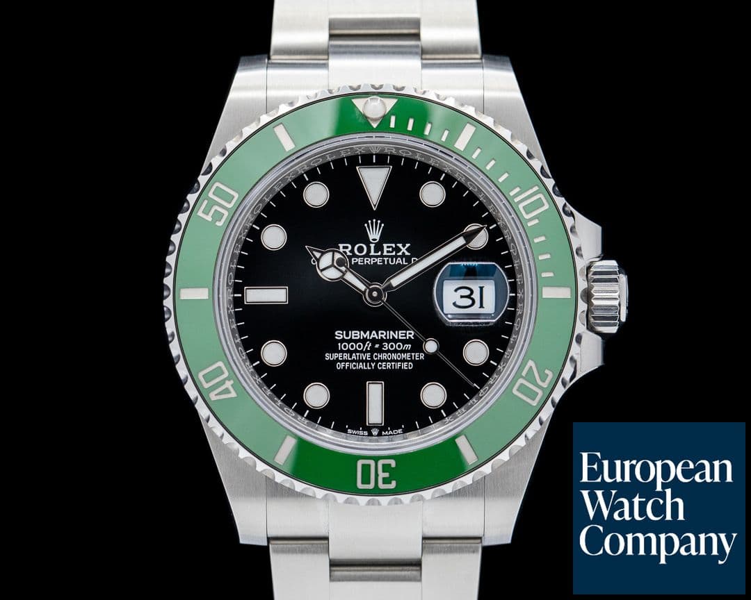 Image of Rolex Submariner Date 126610LV "Kermit Green" SS Black Dial 2024