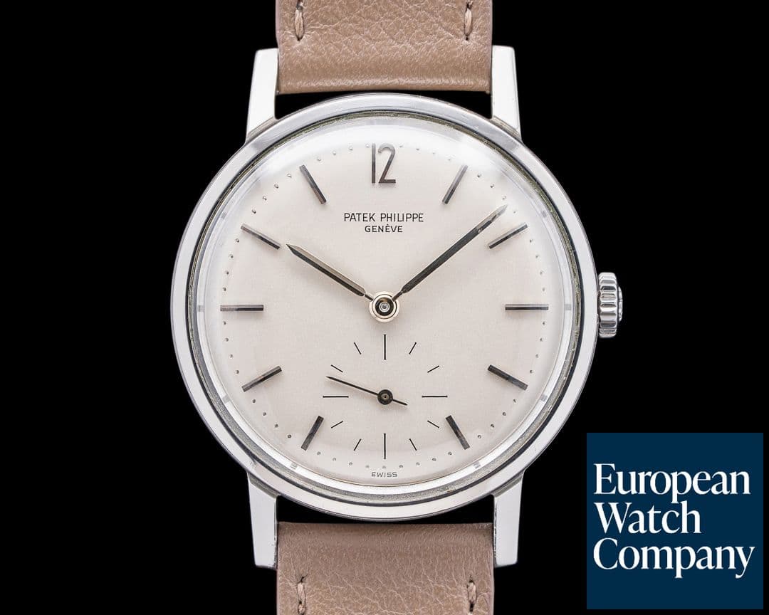 Image of Patek Philippe 3417 Calatrava Anti Magnetic "Amagnetic" Stainless Steel Circa 1960s
