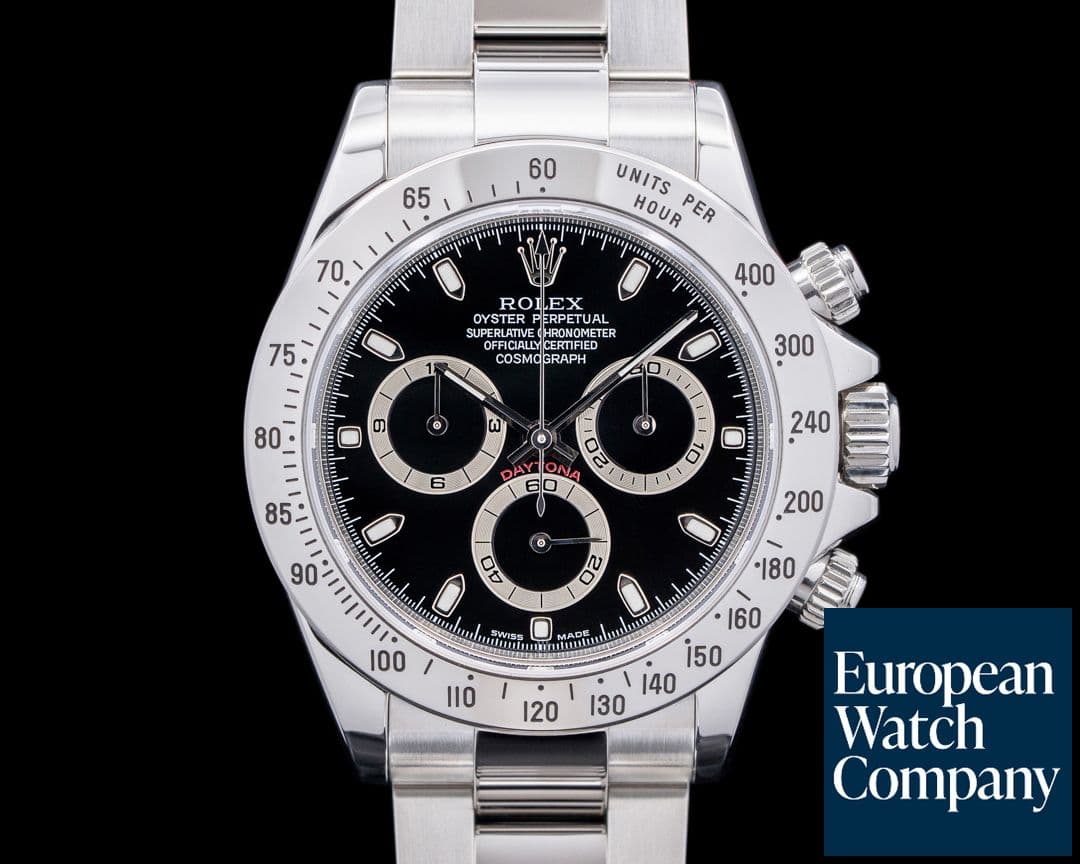 Image of Rolex Daytona 116520 SS Black Dial
