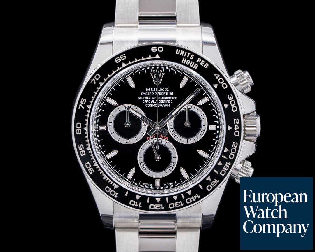 Image of Rolex Daytona 126500 Ceramic Bezel SS Black Dial 2024