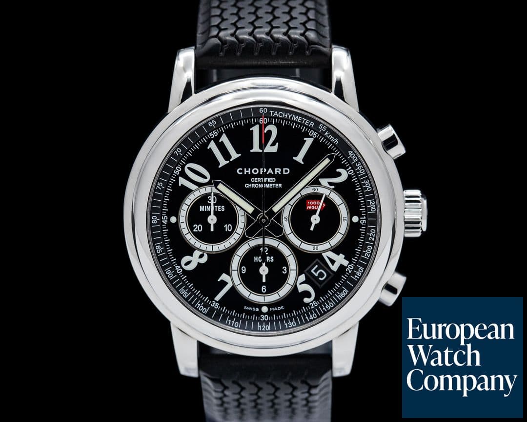 Image of Chopard Mille Miglia Classic Chronograph SS Black Dial