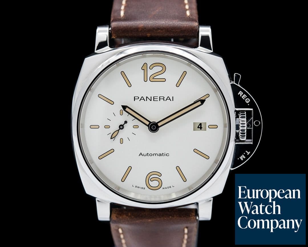 Image of Panerai Luminor Due 42 Automatic SS White Dial