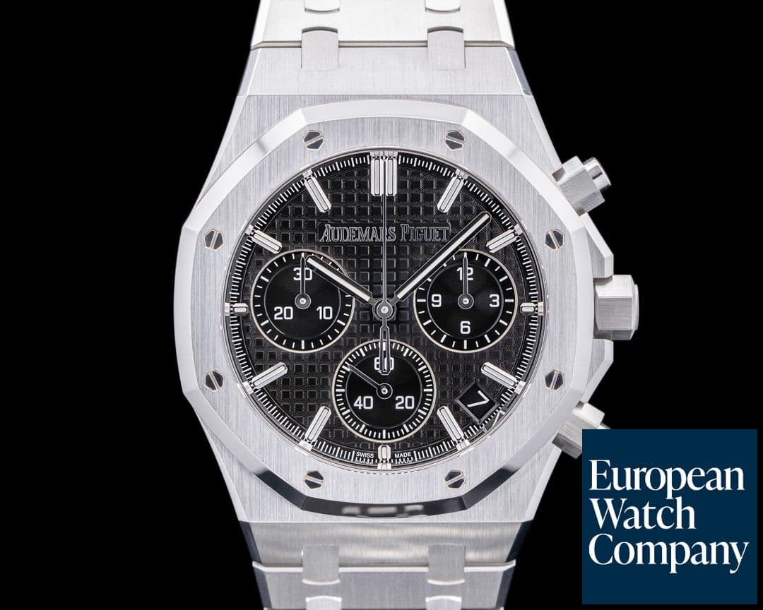 Image of Audemars Piguet 26240ST Royal Oak Chronograph 50th Anniversary SS Black Dial