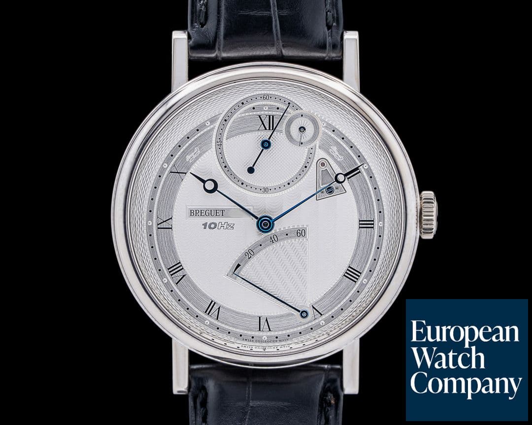 Image of Breguet Classique Chronométrie 7727 18K White Gold Silver Dial