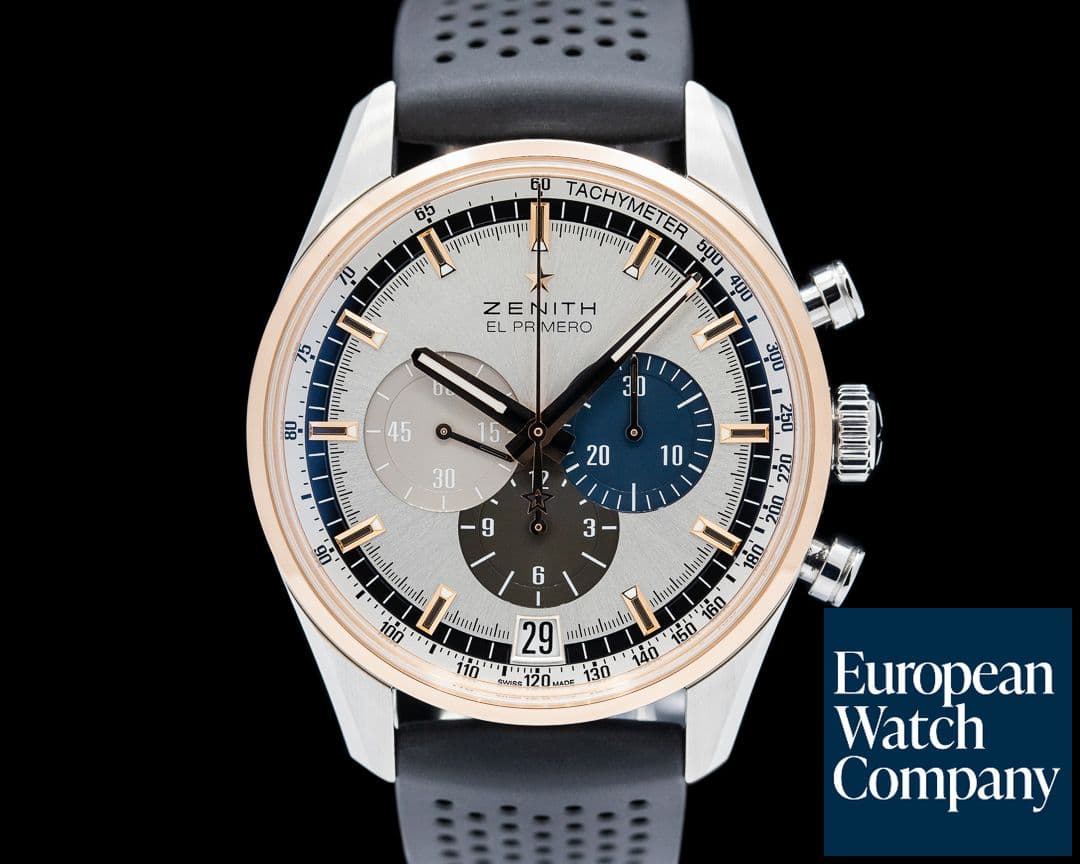 Image of Zenith El Primero Chronomaster SS / 18k Rose Gold Silver Dial