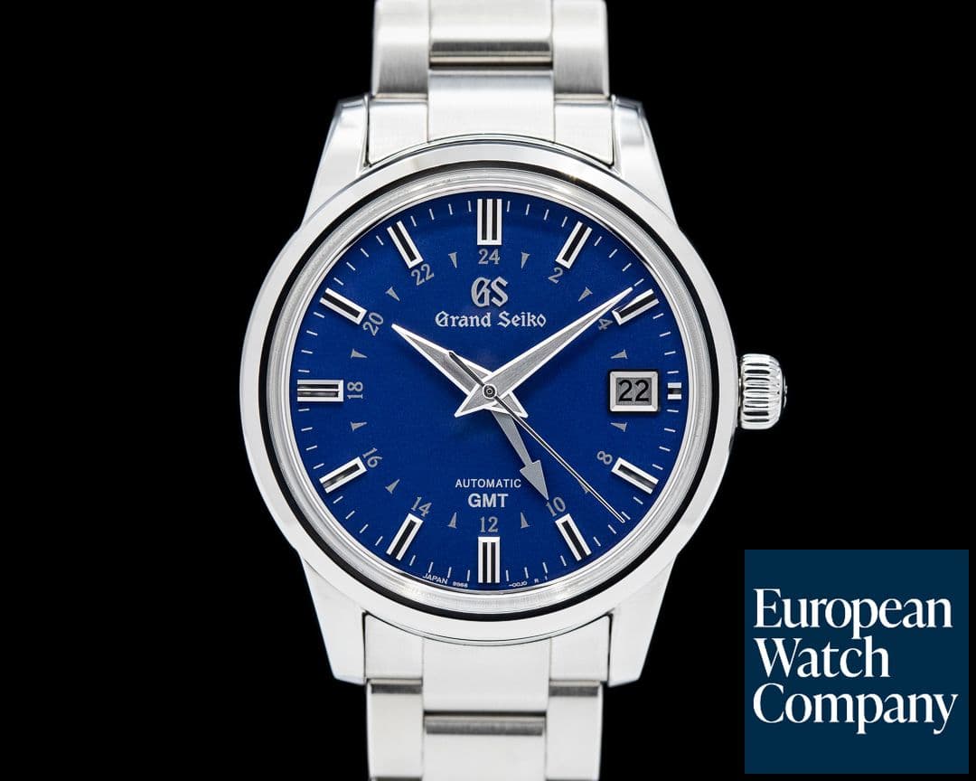 Image of Grand Seiko Automatic GMT Hodinkee LE SS Blue Dial