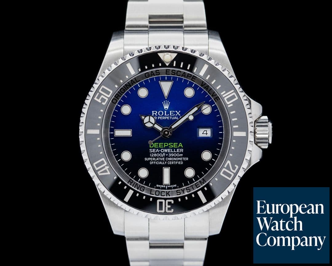 Image of Rolex Sea Dweller Deep Sea "James Cameron" SS Blue Dial