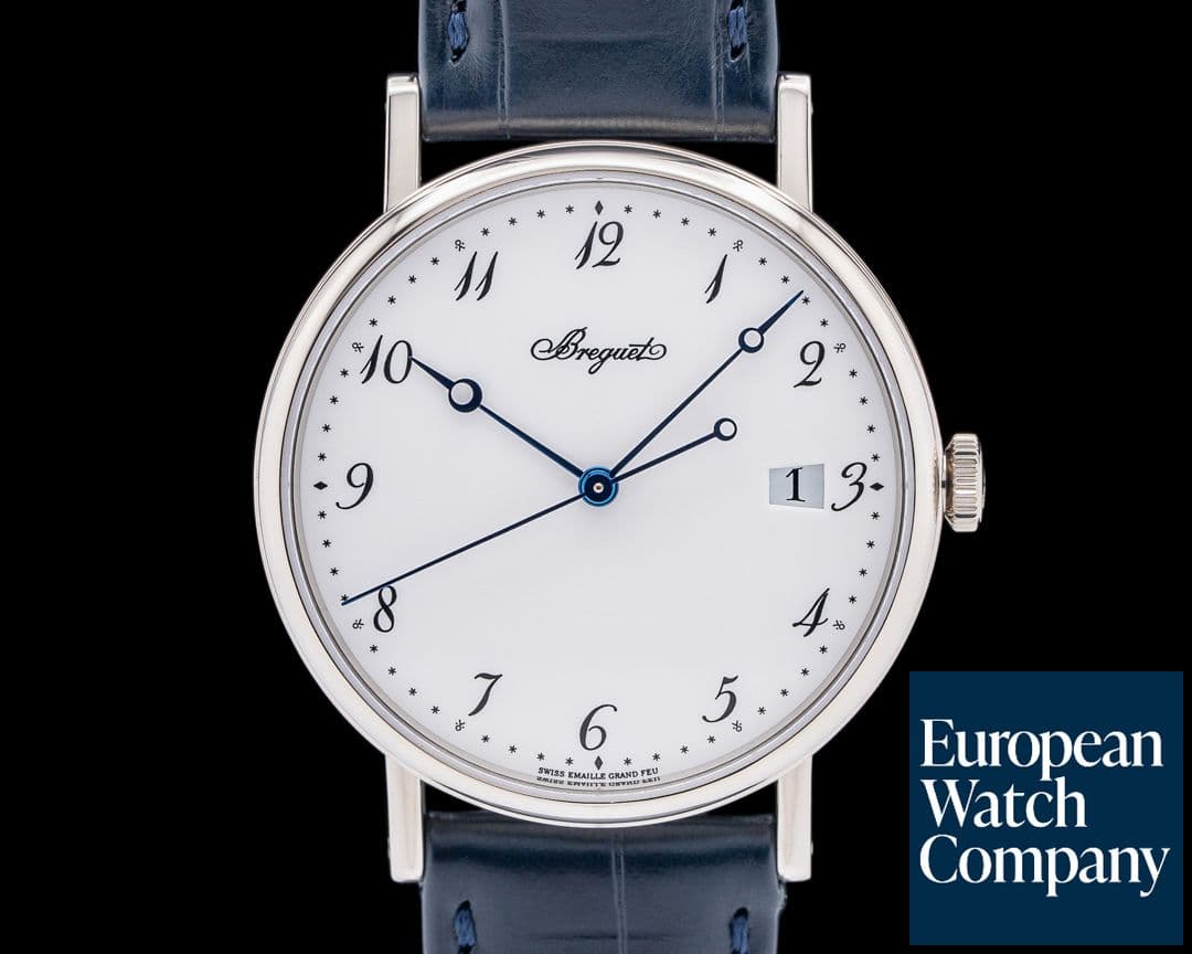 Image of Breguet Classique 5177BB Automatic 18K White Gold Enamel Dial
