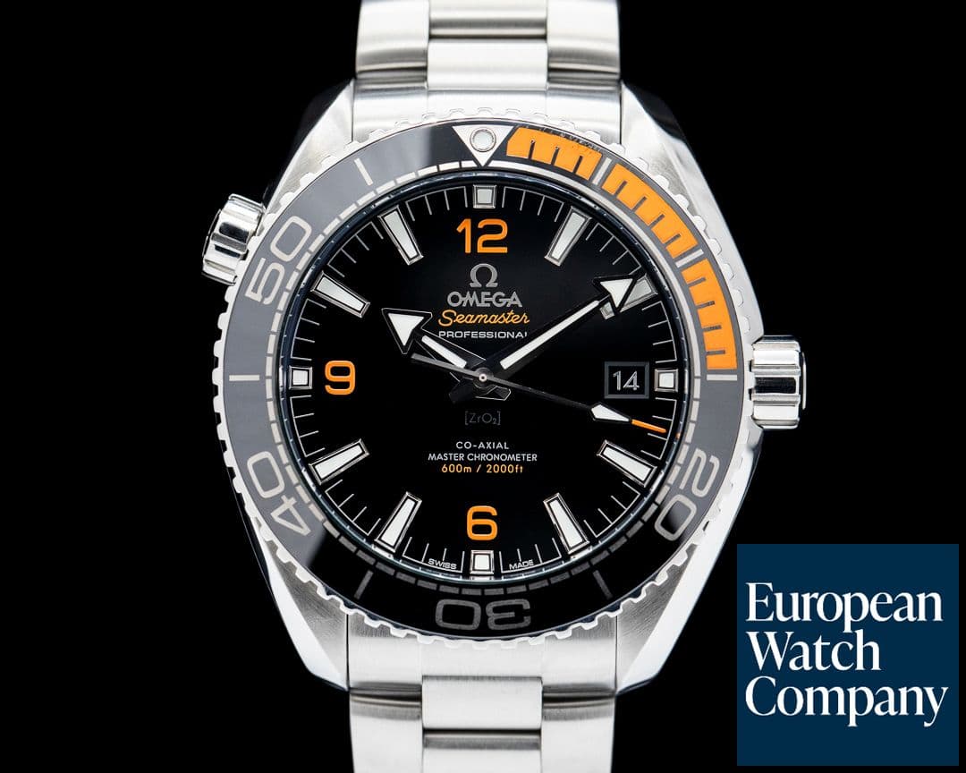 Image of Omega Seamaster Planet Ocean Co-Axial SS Black Dial