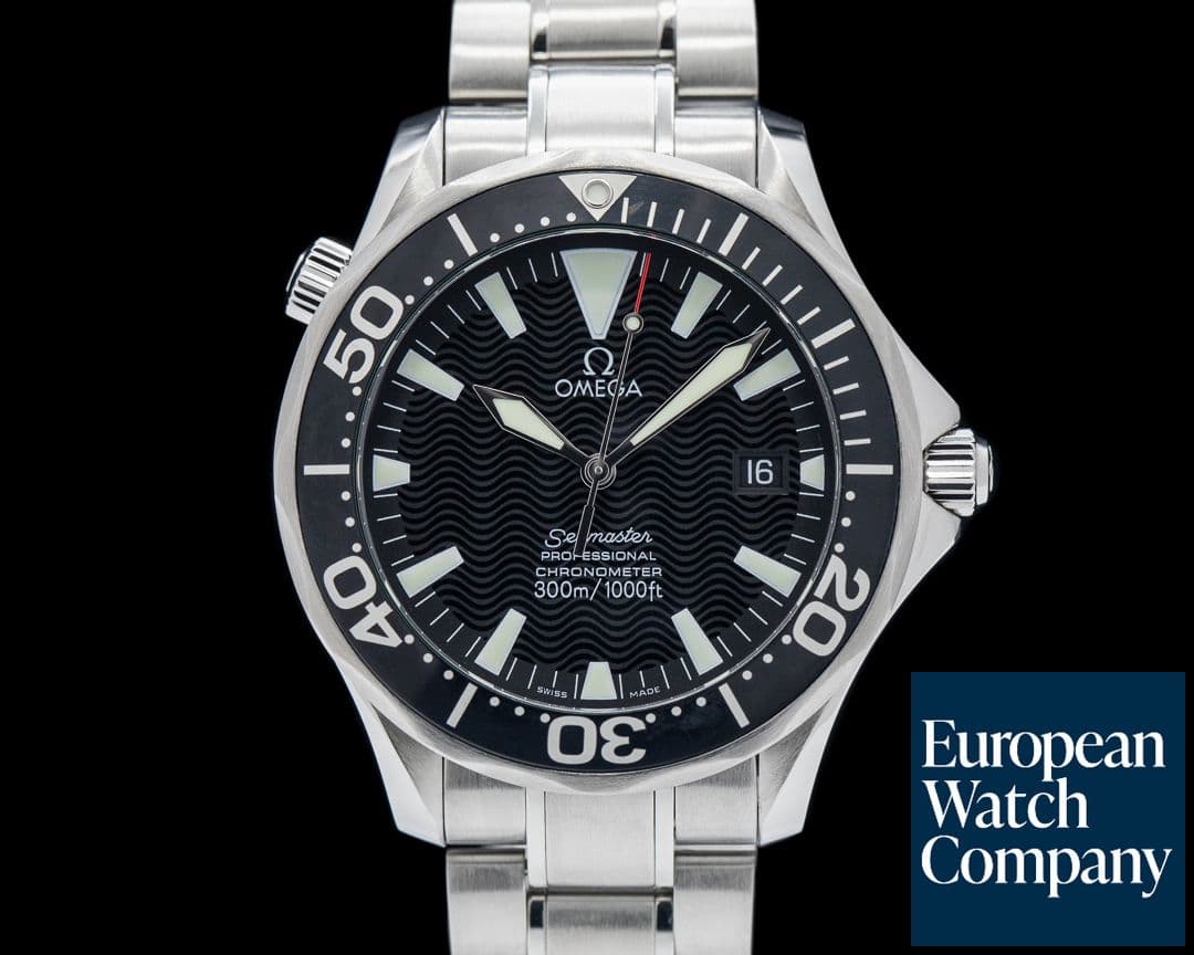 Image of Omega Seamaster Diver 300M SS Black Dial