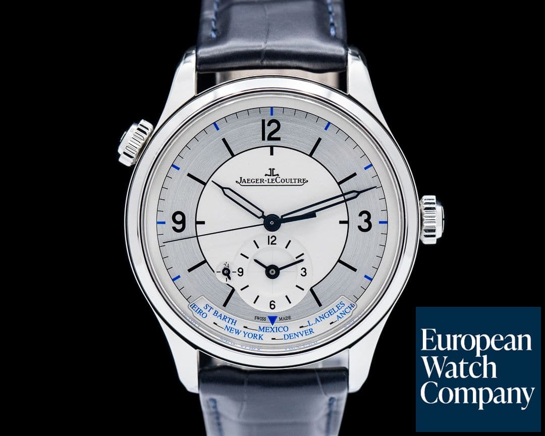 Image of Jaeger LeCoultre Master Geographic SS SECTOR DIAL 39mm