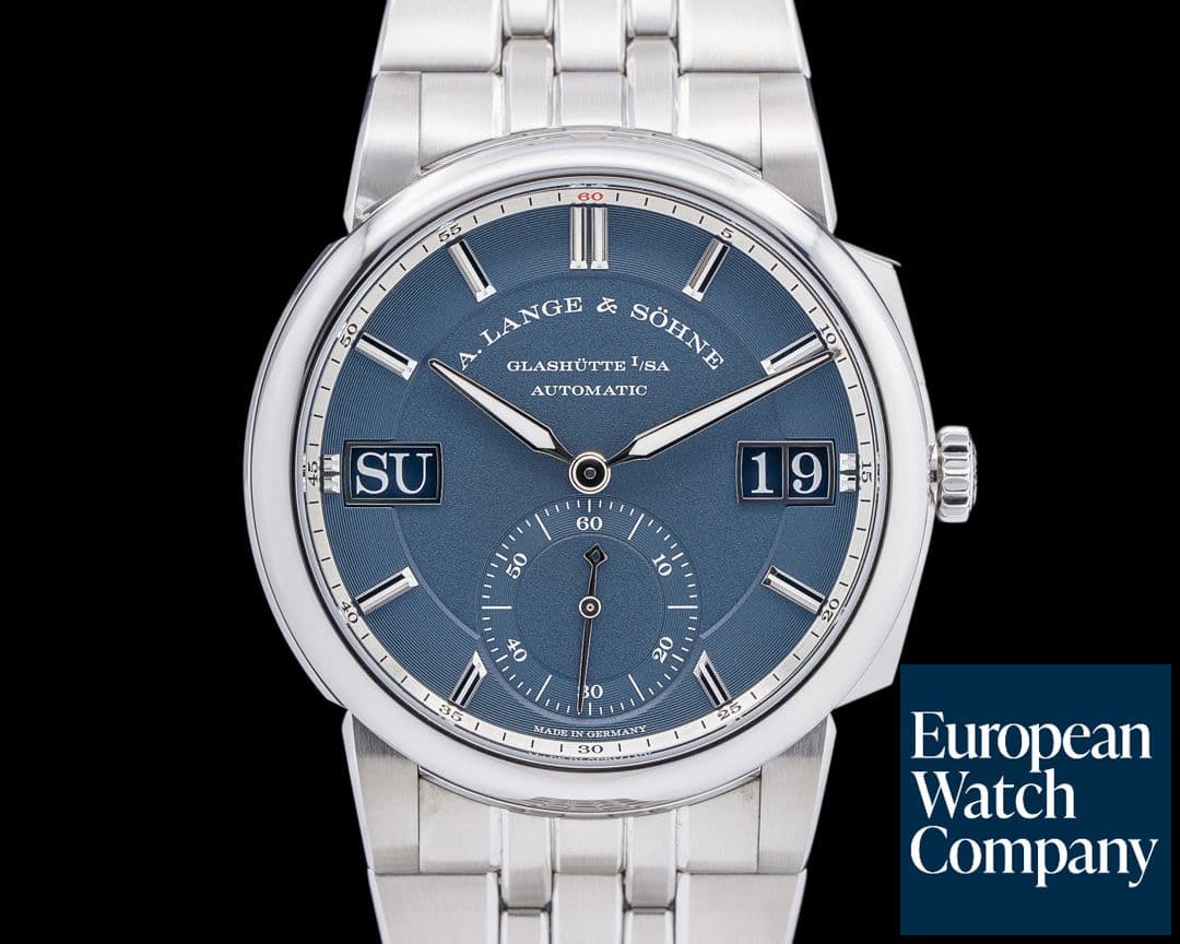 Image of A. Lange and Sohne Odysseus 363.179 SS Blue Dial