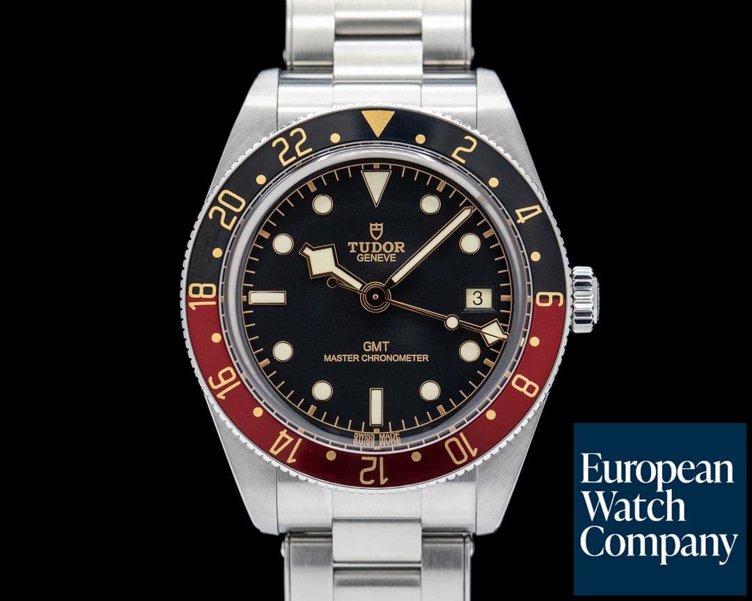 Image of Tudor Heritage Black Bay 58 GMT Black Dial 2024