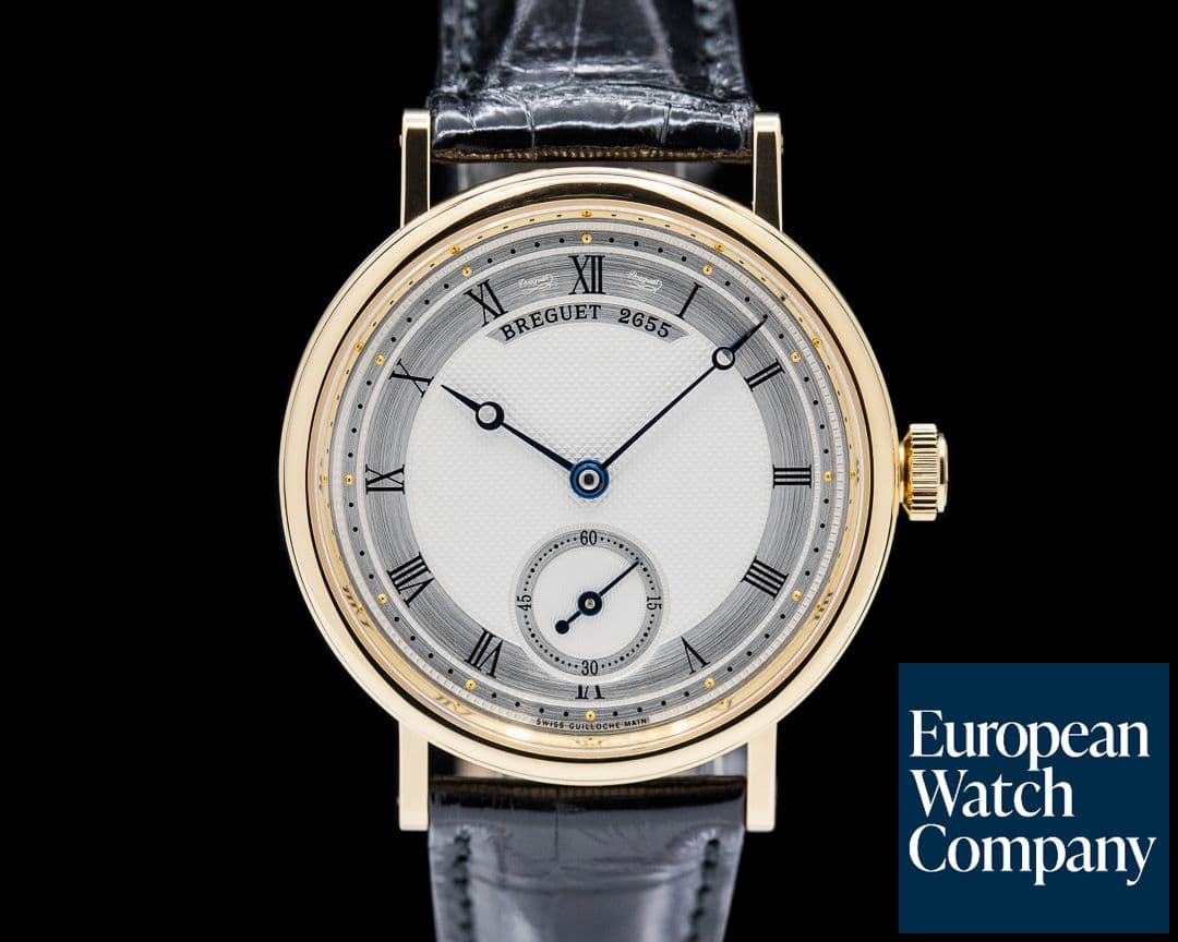 Image of Breguet Classique 5907 Manual Wind 18K Yellow Gold Silver Dial