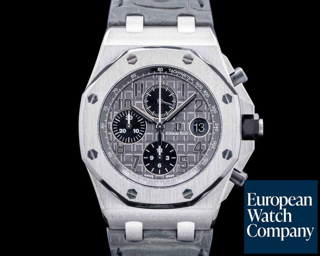 Image of Audemars Piguet Royal Oak Offshore 26470 SS "Elephant" Gray Dial