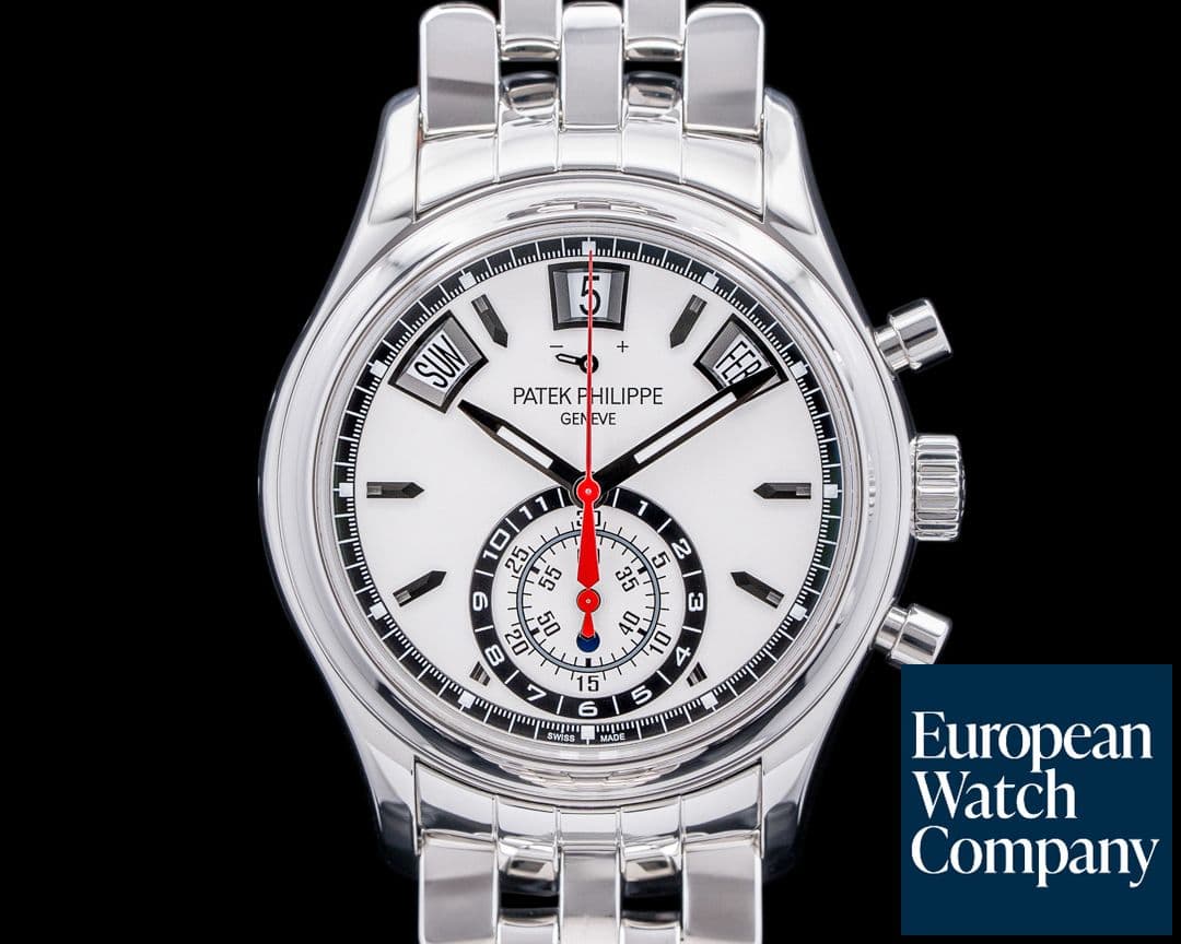 Image of Patek Philippe Annual Calendar 5960/1A Chronograph SS Silver Dial