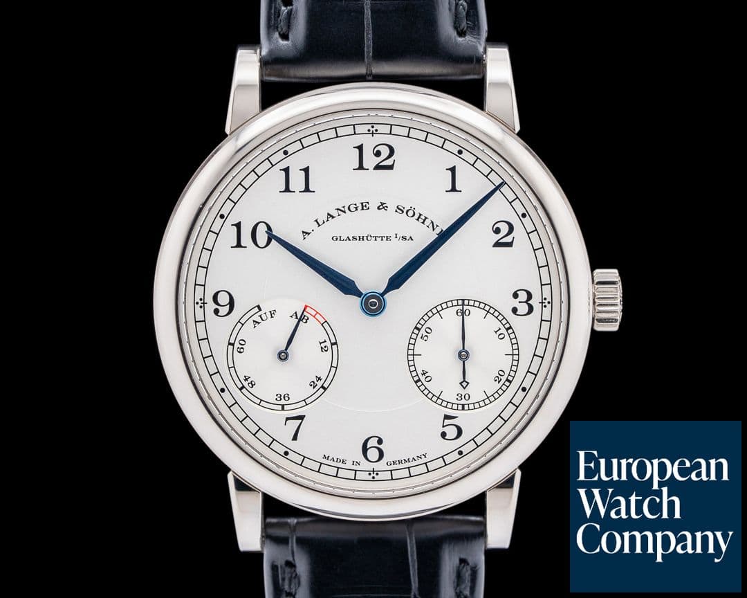 Image of A. Lange and Sohne 1815 234.026 Up & Down 18K White Gold Silver Dial